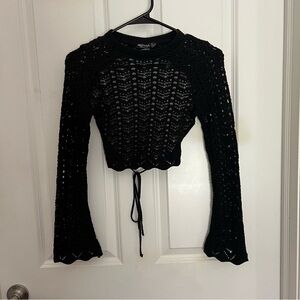 NASTY GAL CROCHET TOP